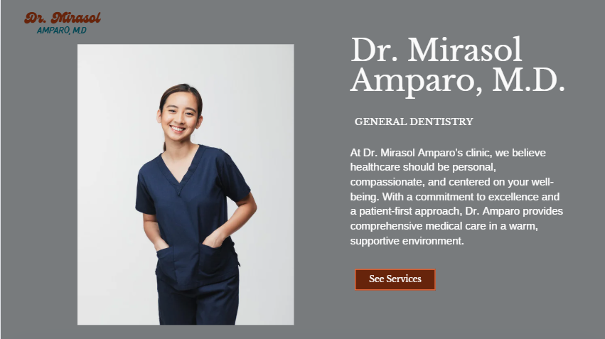 Dr. Mirasol Amparo, M.D.